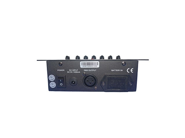 6ch Battery dmx simple controller dmx 512 Lighting Console for Dmx Light Console