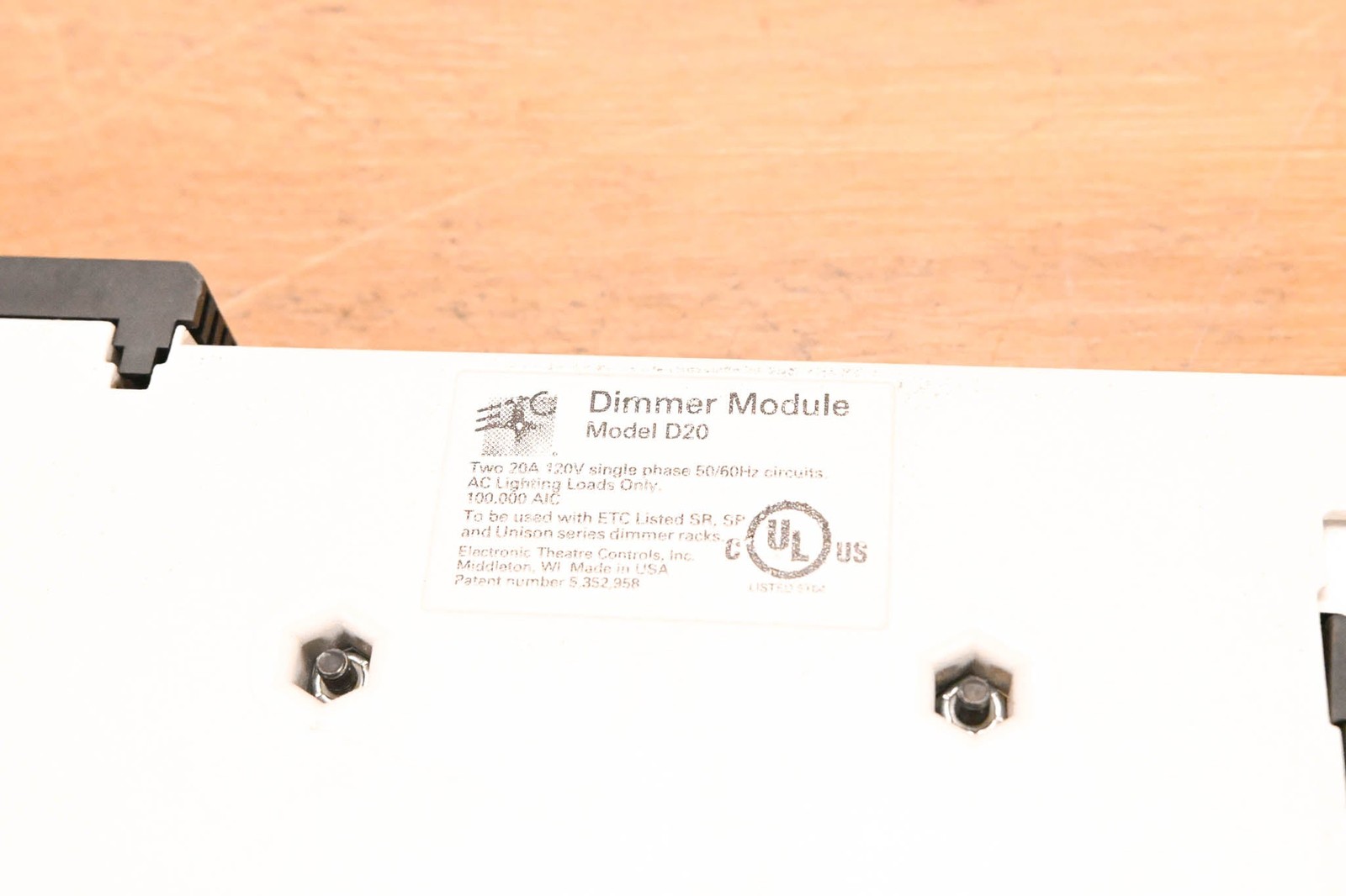 ETC D20 Dual 20A Dimmer Module (PAIR) CG010EV