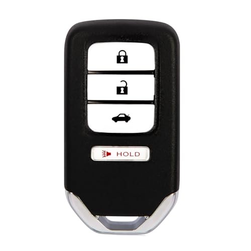 Replacement for Honda Key Fob Shell Compatible with 2015 2016 2017 2018 For-E