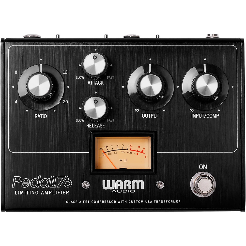 Warm Audio Pedal76 All-Analog Transformer-Balanced FET Compressor Pedal Crbn