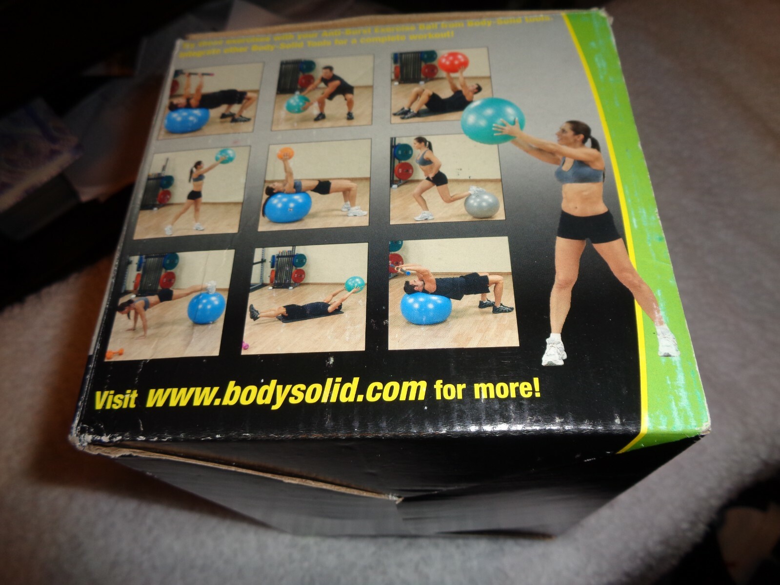 Body Solid 65 cm Anti-Burst Exercise Ball