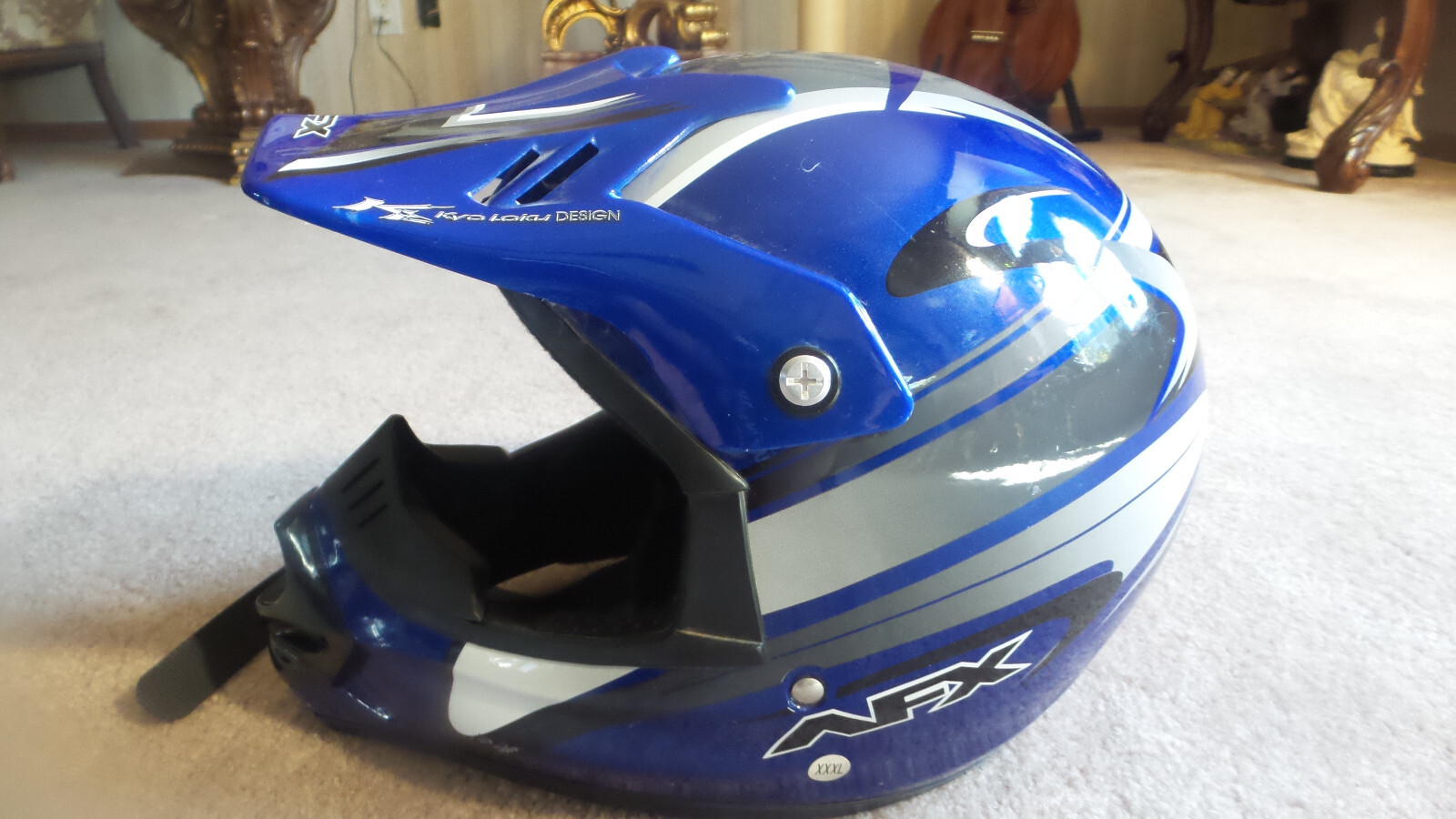 Nice AFX Helmet, Great Color & Design