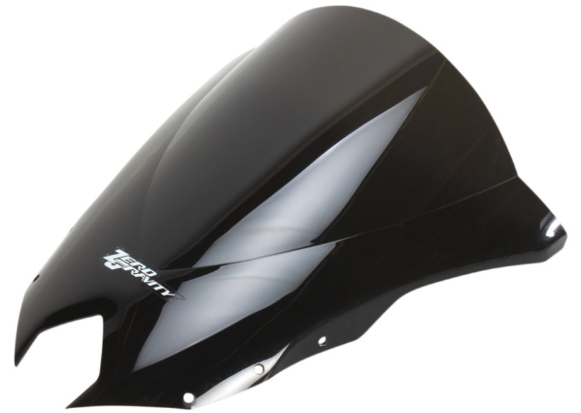 Zero Gravity Double Bubble Windscreen 2009-14 Yamaha FZR6 - Dk Smk - 16-523-19