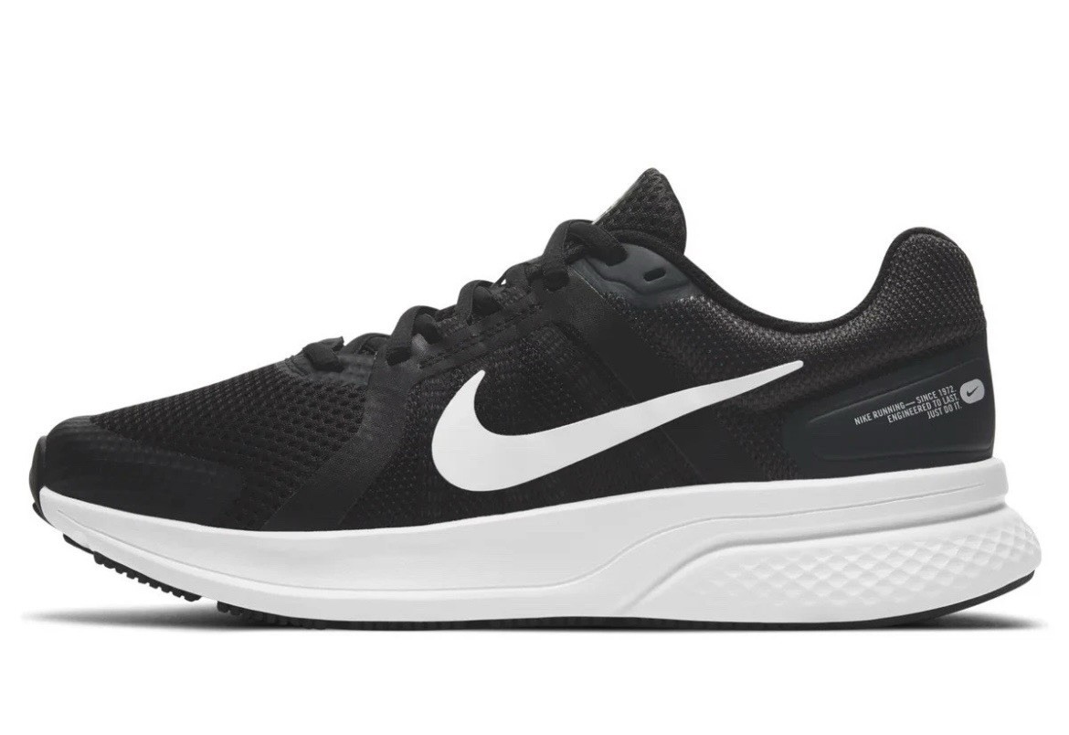 Nike Run Swift 2 Running Shoes Sneakers Black White CU3528-004 Women's Sizes