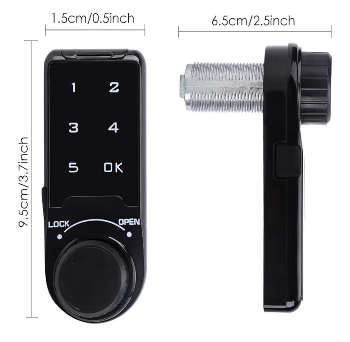 Code Security Lock, Electronic Cabinet, Drawer Deadbolt Lock, Digital Keypad