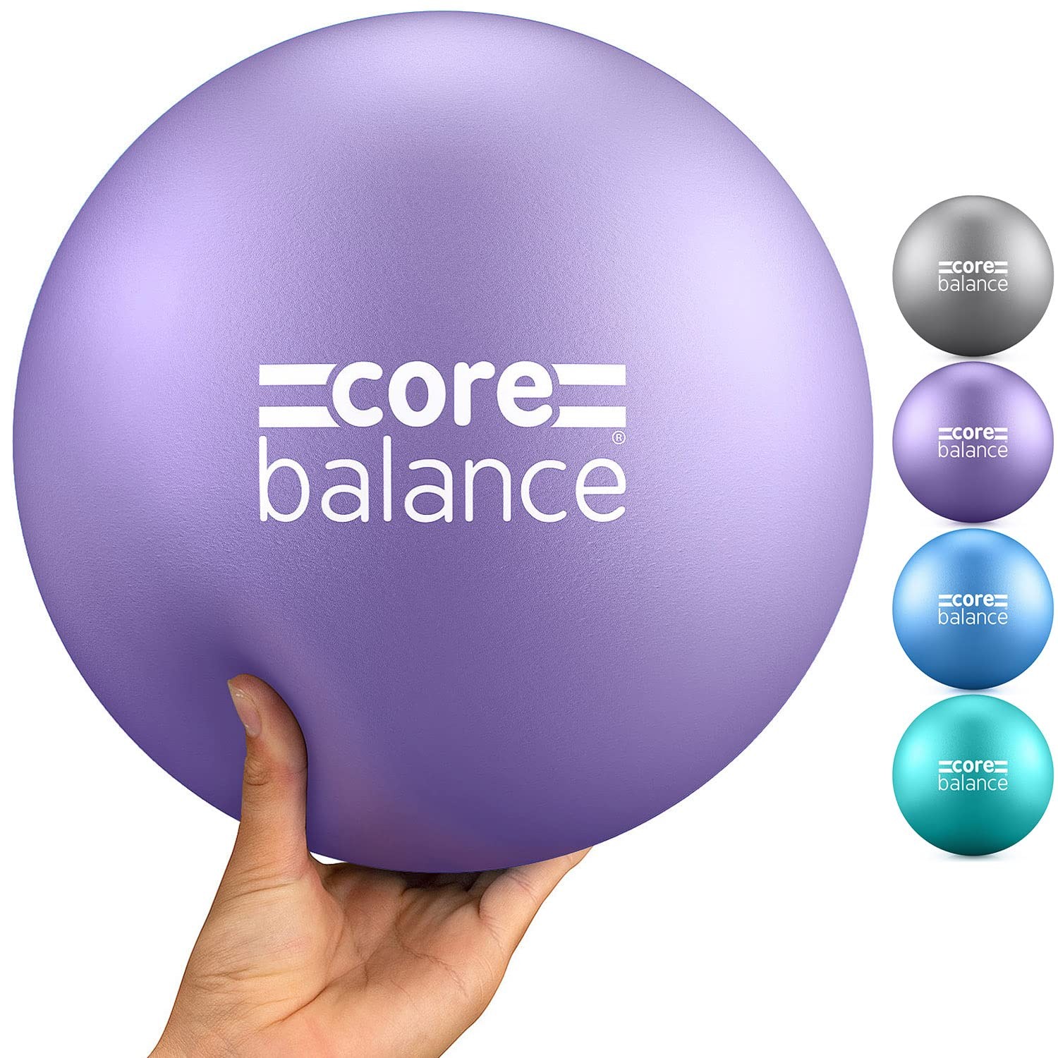 Soft Pilates Ball 23cm / 9 Inch, Small Anti Burst, Yoga Exercise Fitness Phys...