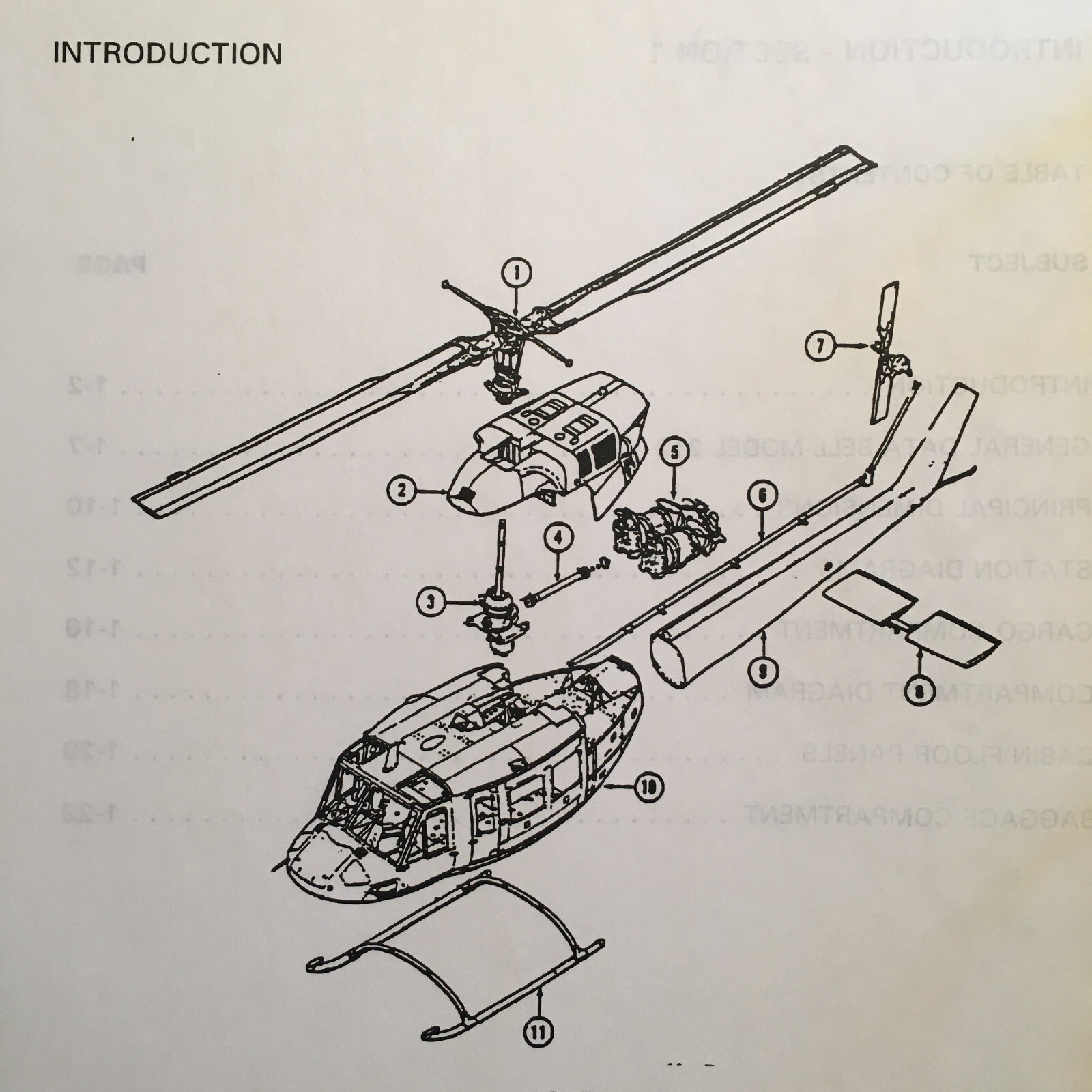 Bell 212 Field Maintenance Service Training Manual