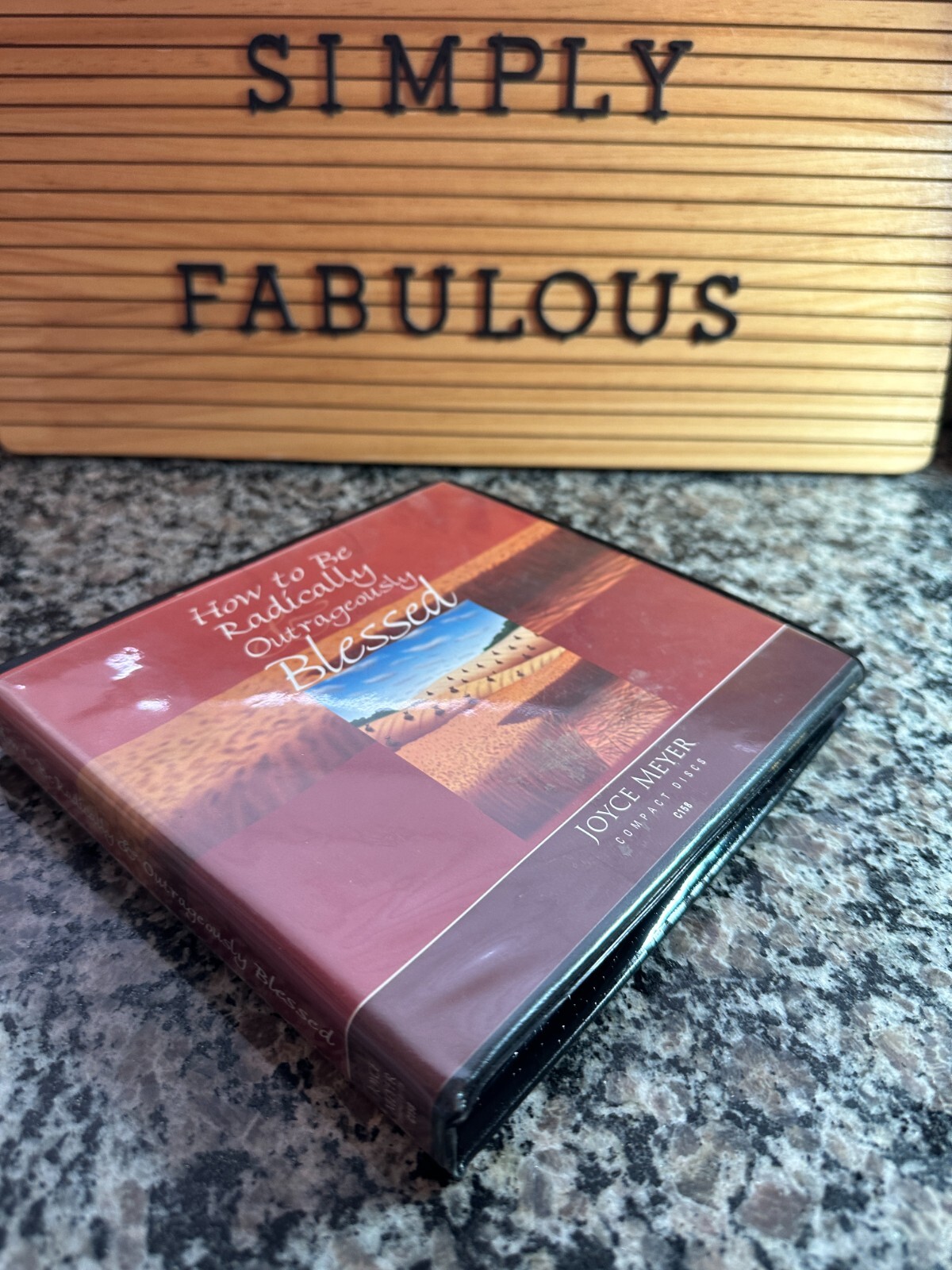 How to be Radically and Outrageously Blessed Joyce Meyer CD Audio Book Christian