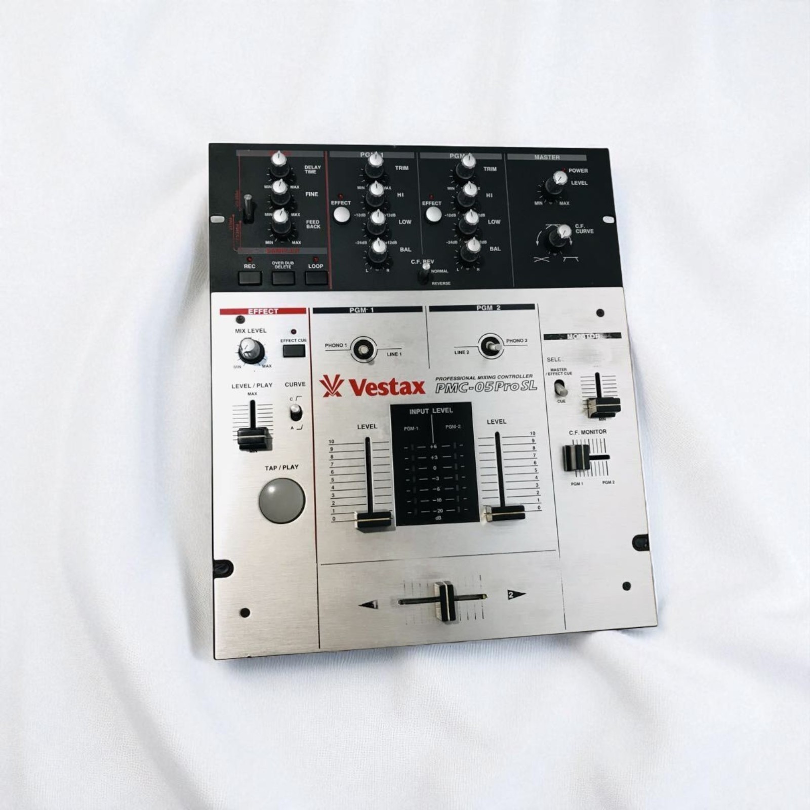 Vestax PMC-05 Pro SL VCA Silver DJ Mixer Mixing Controller Tested used from JP