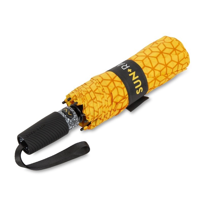 Compact Auto Open Close Umbrella UV Protection Ergonomic Handle Waterproof New