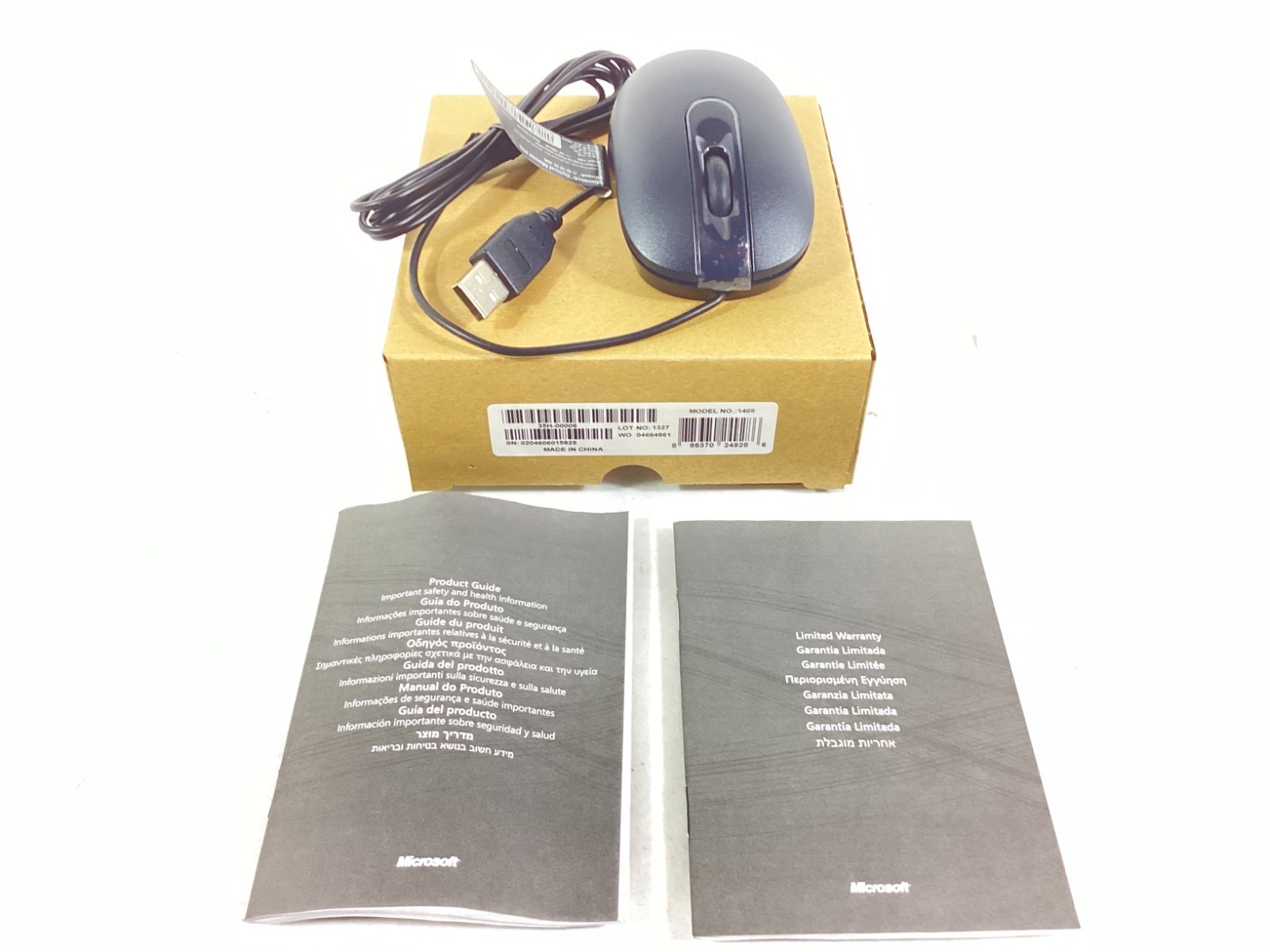 Microsoft 200 USB Wired Mouse - 35H-00006
