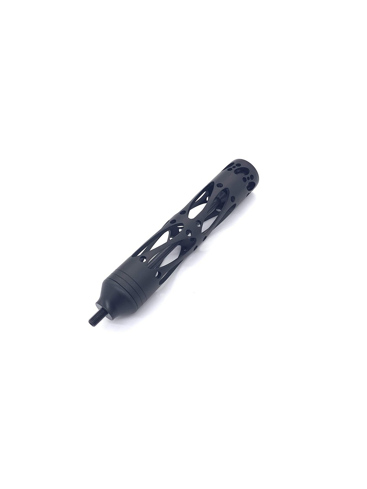 Silfrae Compound Bow Stabilizer Aluminum Bow Stabilizer (Black, 8 Inch)