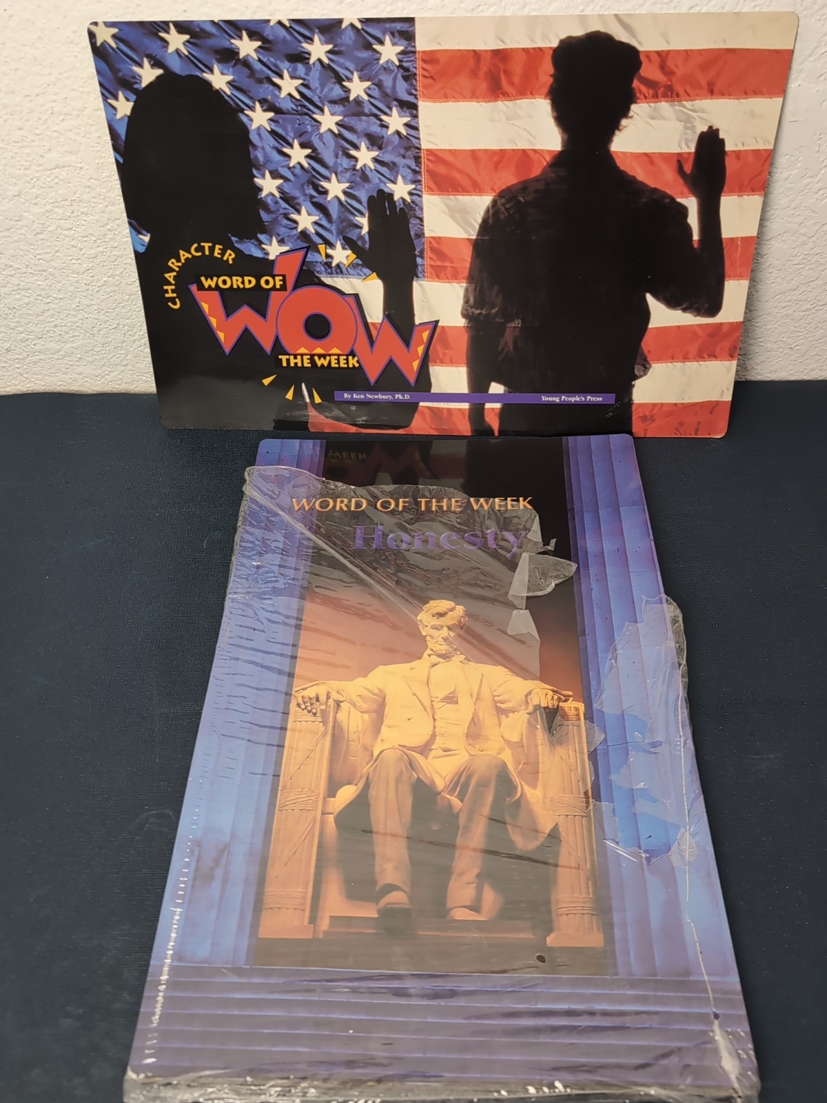 16 Young People's Press 1998 Character Word Of The Week Laminated 2Sided Posters