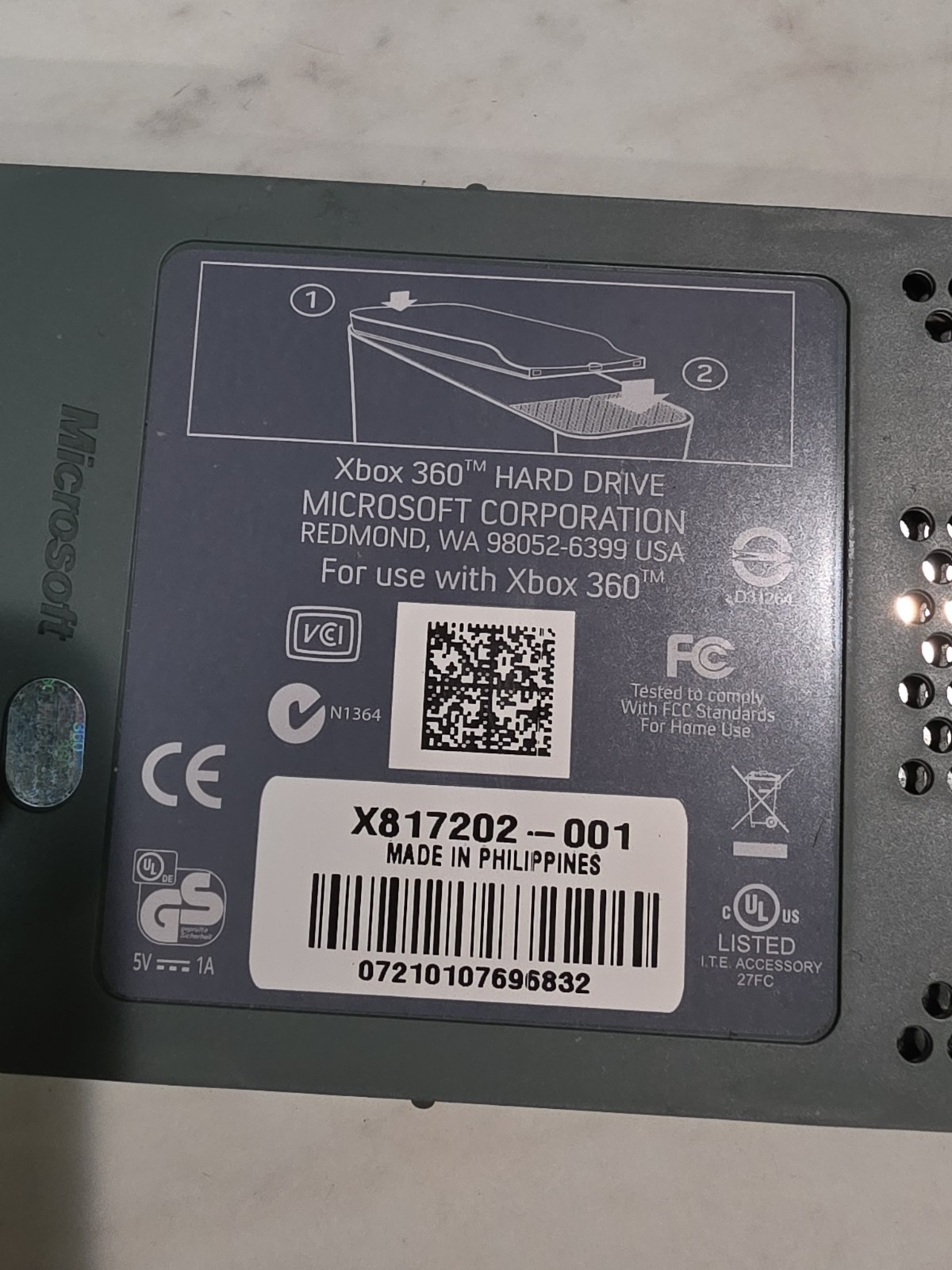 60 gb xbox 360 hard drive