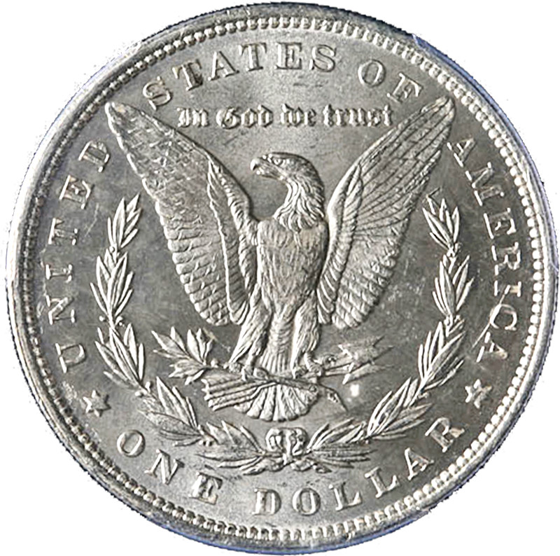 1896-P Morgan Silver Dollar PCGS MS64 Blast White Nice Strike - STOCK