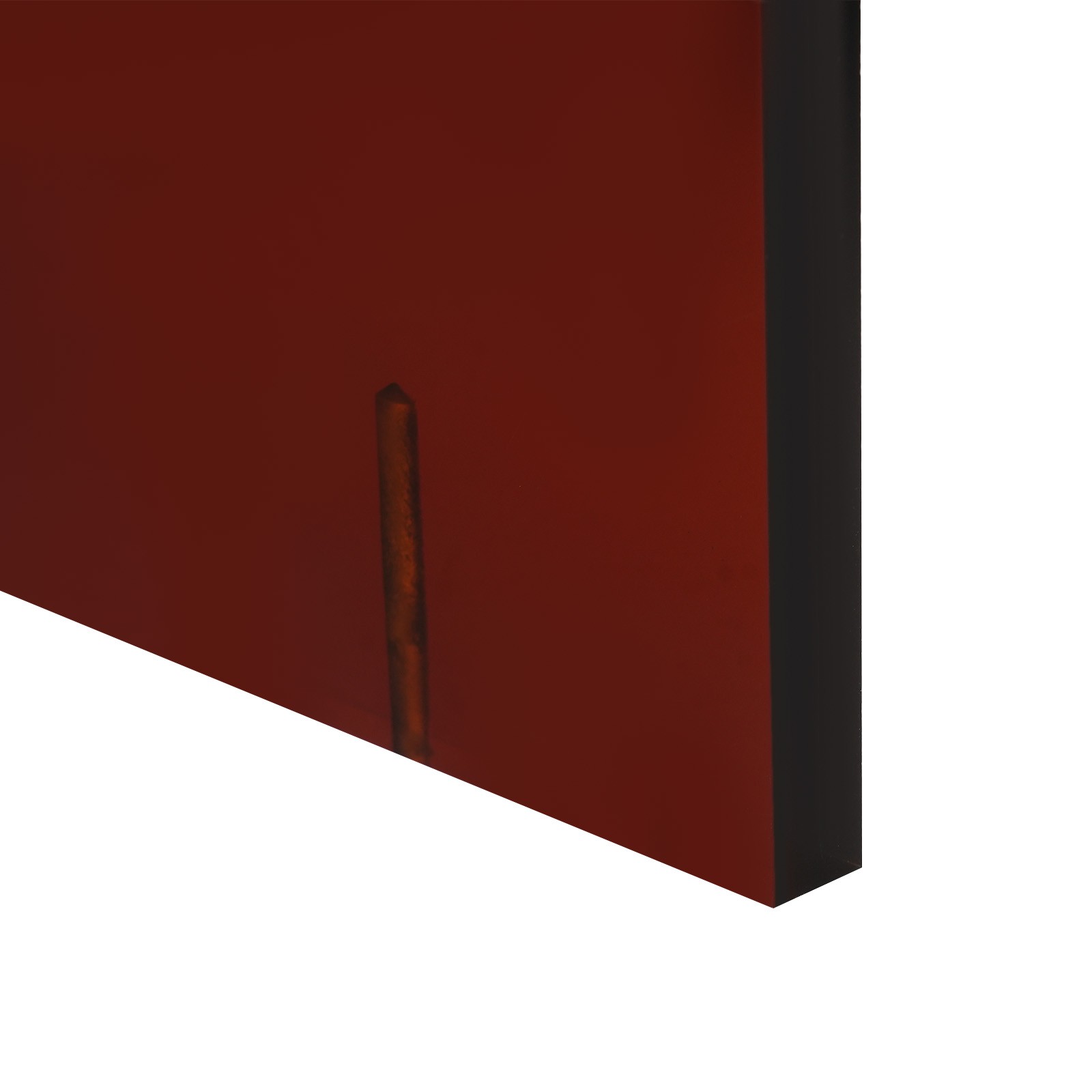 3pcs Brown Acrylic Floating Shelves Wall Mounted Shelf Floating Shelf Organizer