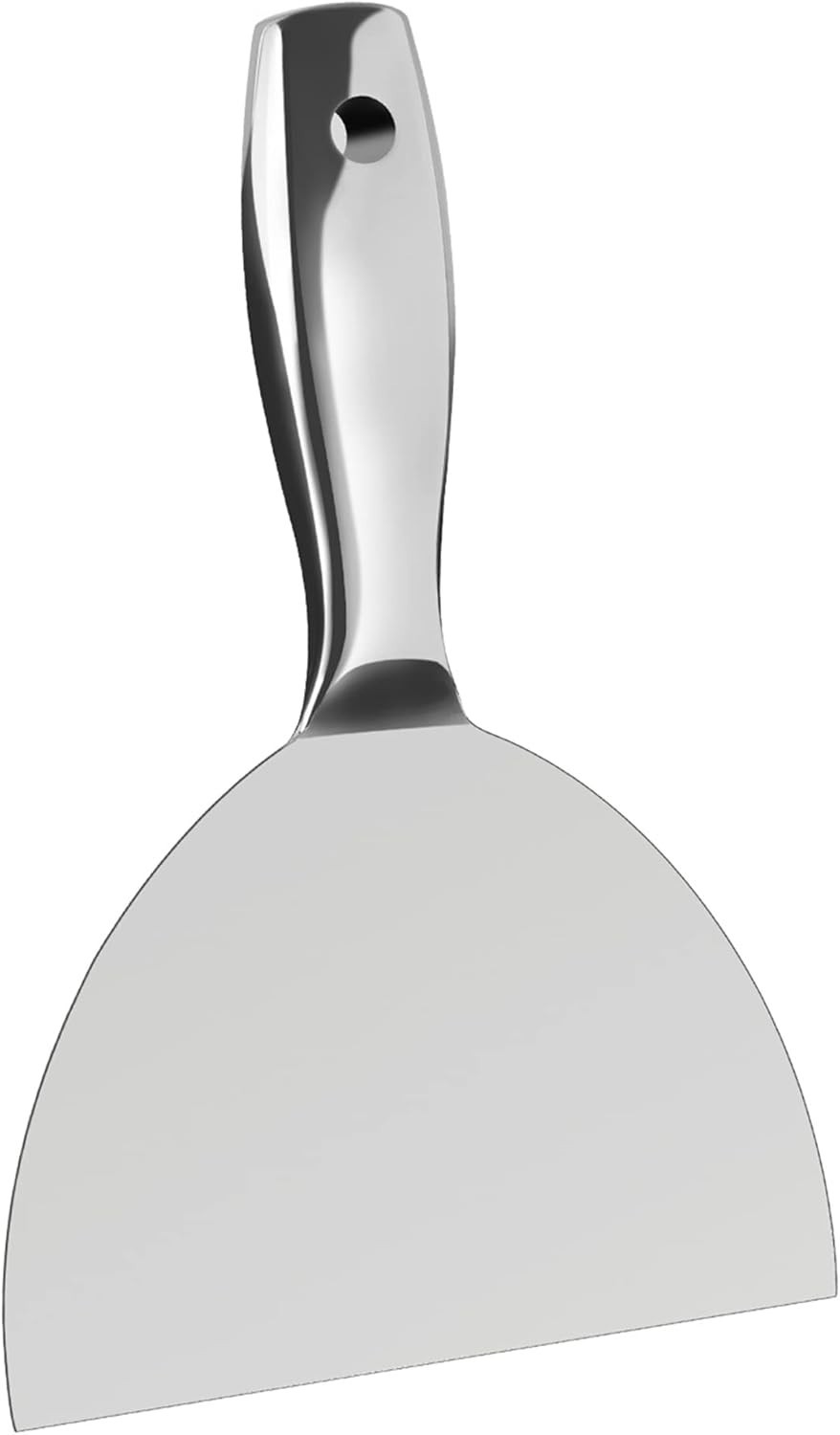 6-Inch Premium Stainless Steel Putty Knife for Drywall and Paint Scraping