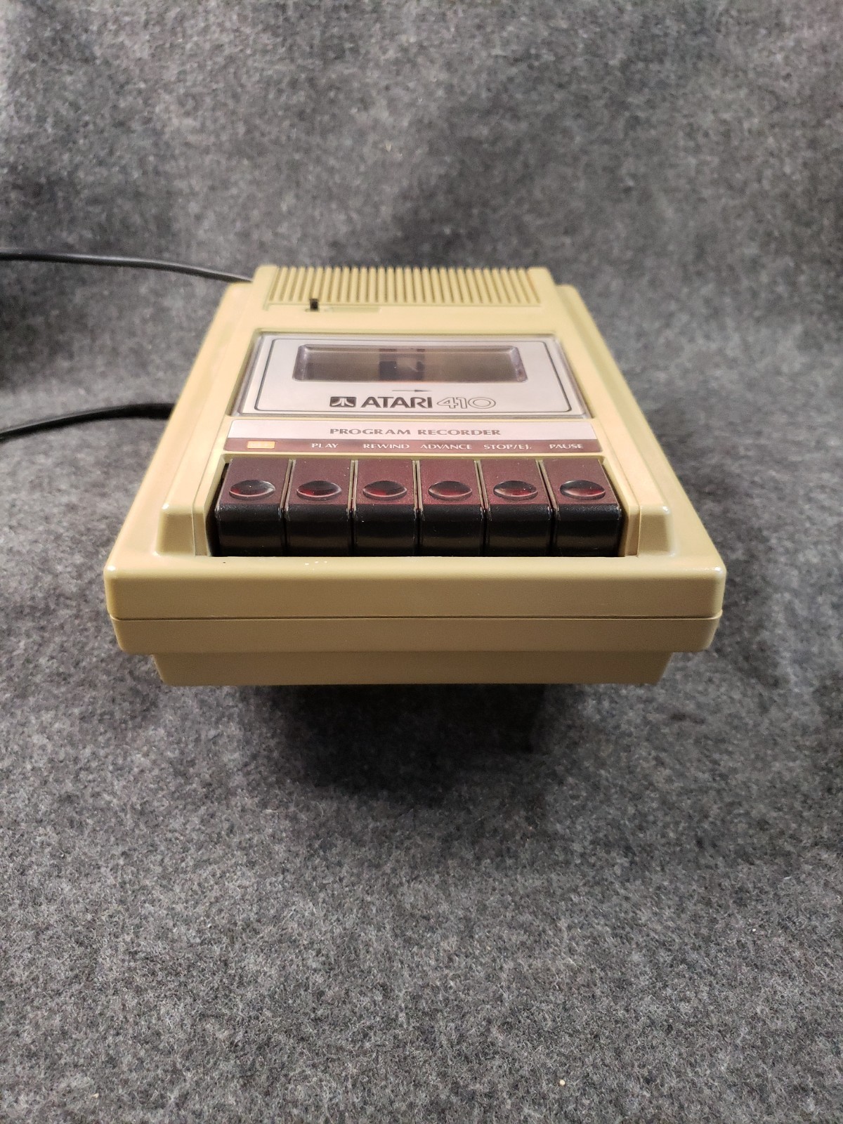 Atari 410 Program Recorder for Atari Computers for Repair needs belt ....(SB10)