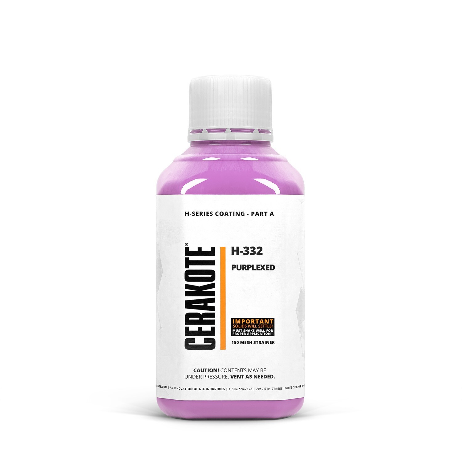 CERAKOTE® H-SERIES Oven Cure Coating with Part B H-332Purplexed (16oz)