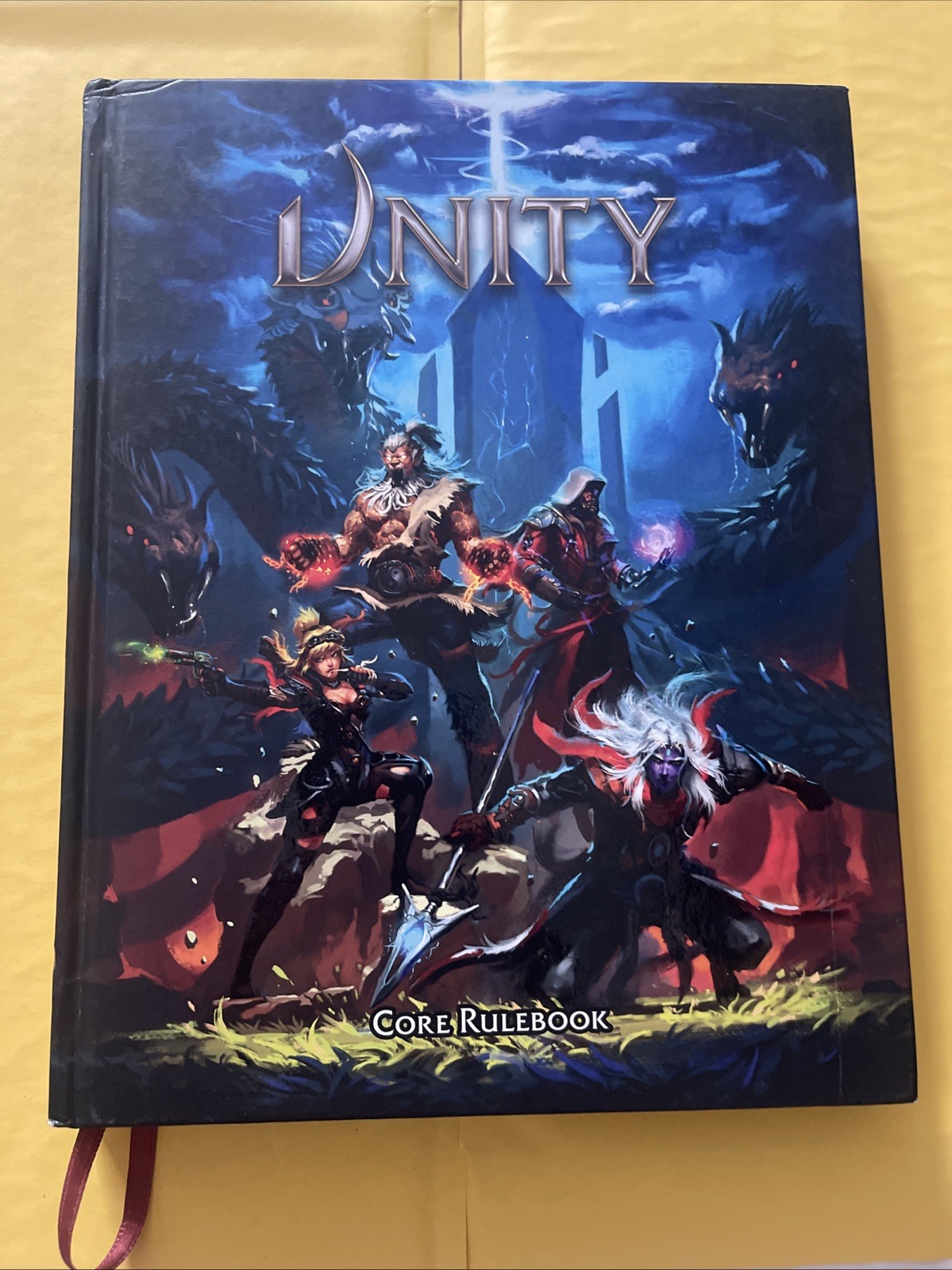 Unity Core Rulebook RPG Modiphius