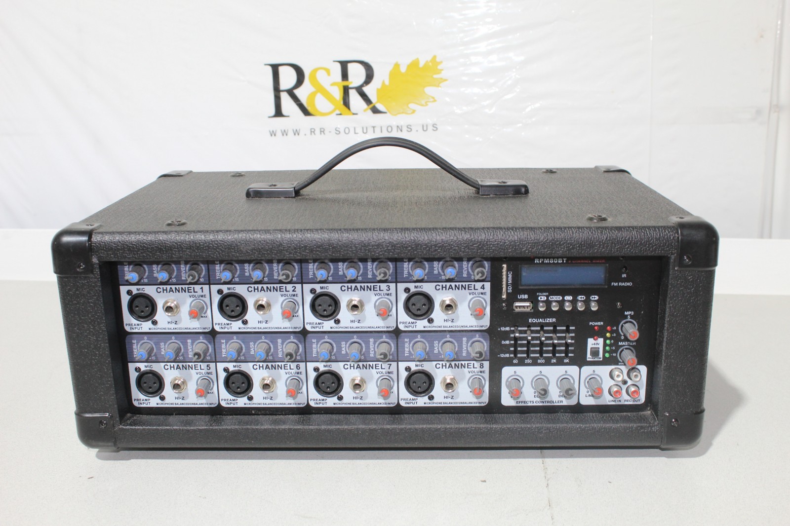Rockville RPM80BT 8-Channel Mixing Console