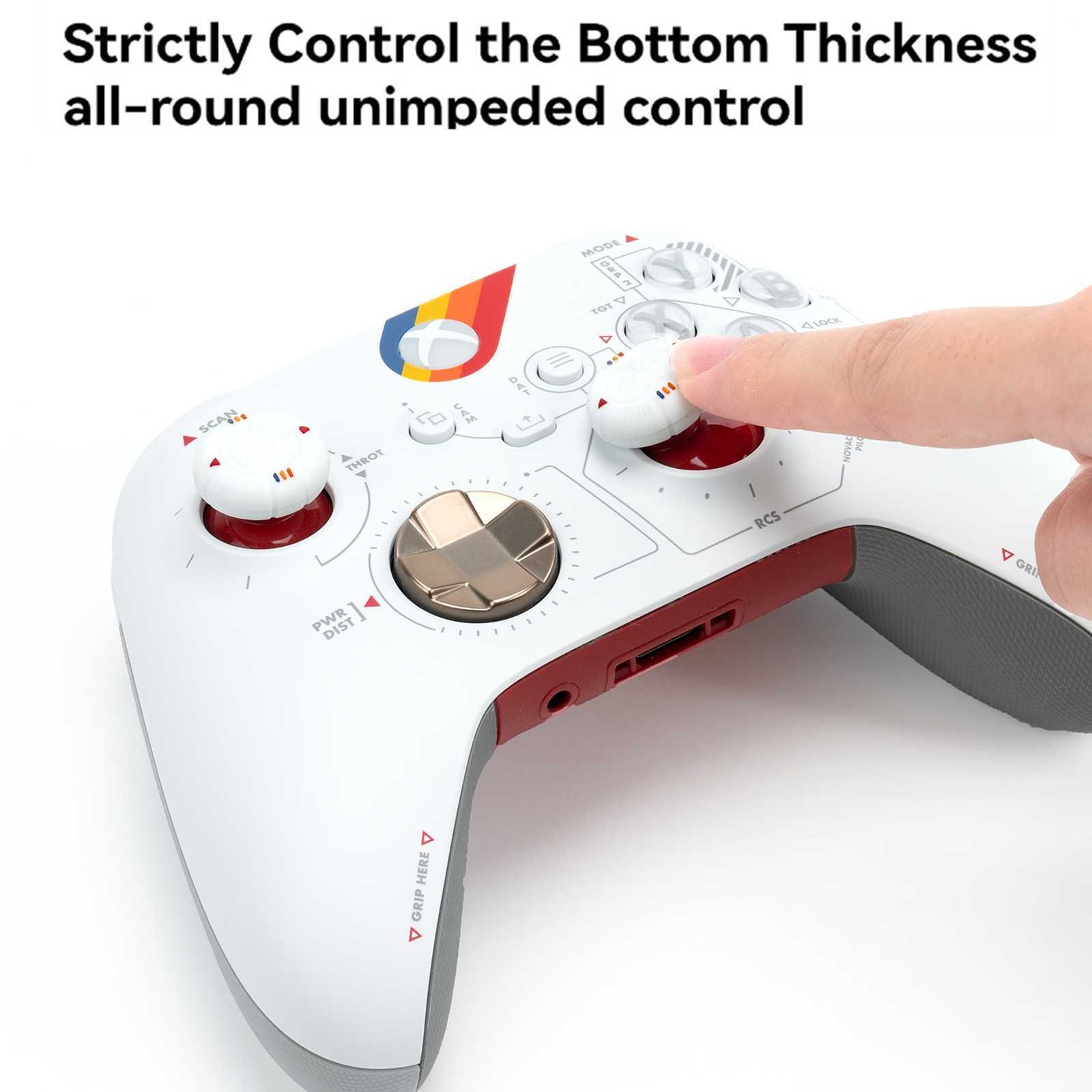 GeekShare Thumbstick Grips for XSX/XBOX ONE Controller Starry Sky 4PCS Silicone