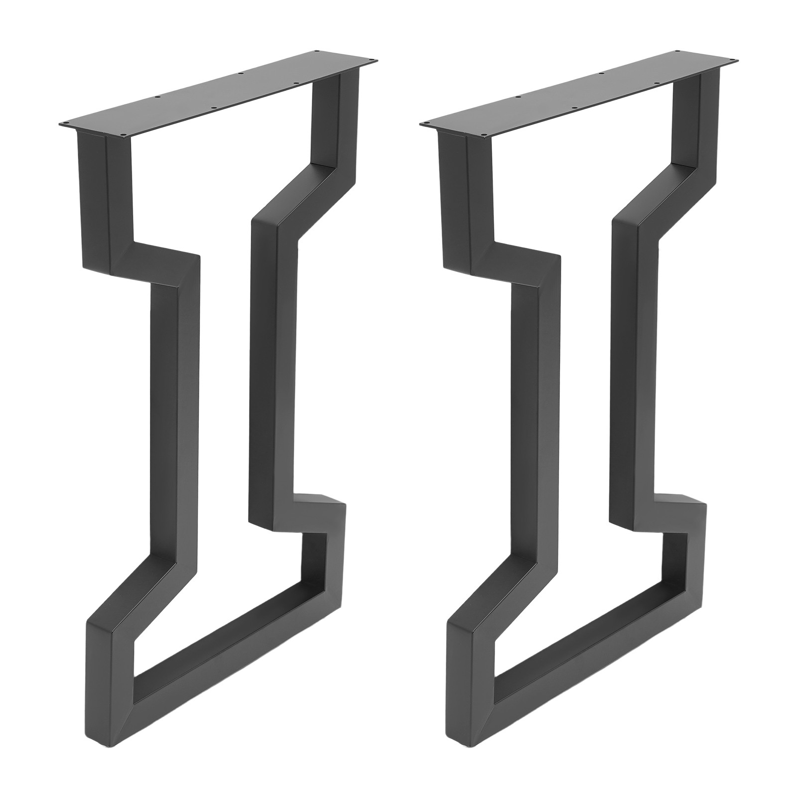 Table Legs Set of 2 Metal Desk Leg 28in Dining Table Legs Industrial Table Frame