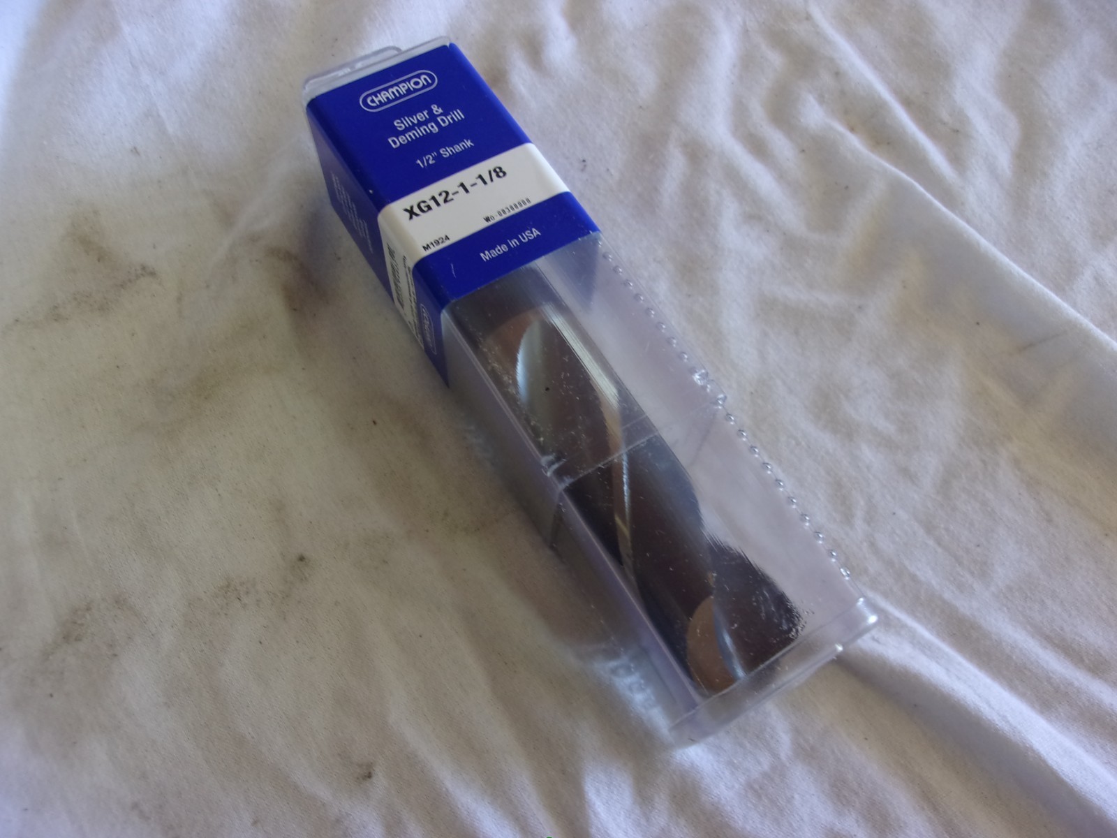 champion XG12-1 1/8" silver deming drill bit
