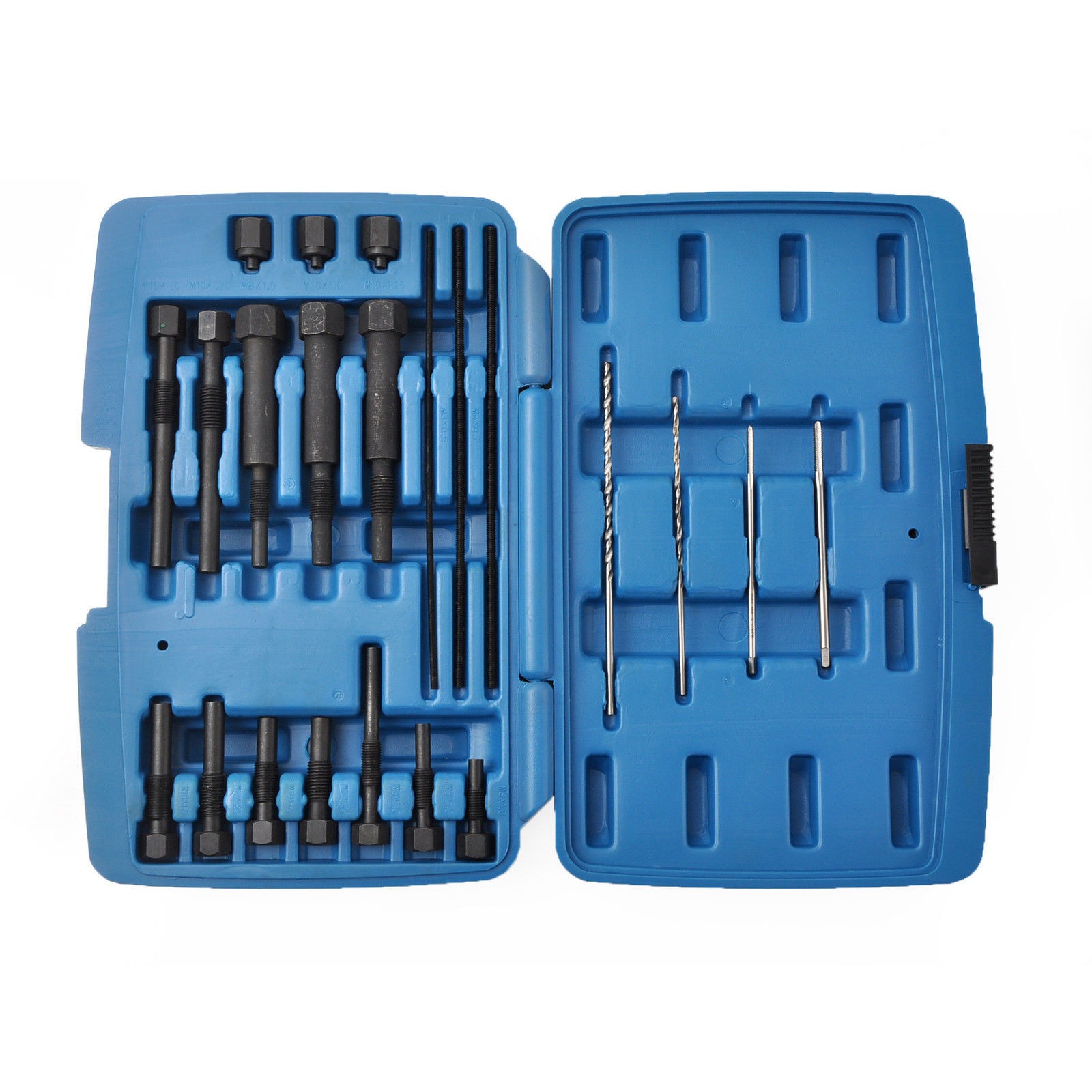 22pc Glow Plug Electrodes Removal Tool Set M8 & M10 Glow Plug Thread