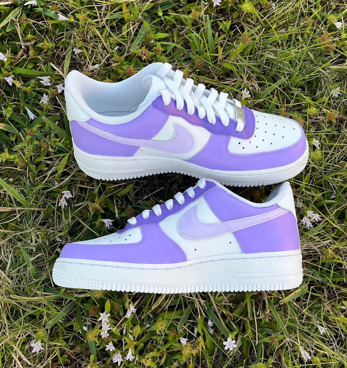 Custom Air Force 1 Triple Purple Low/NEW Air Force Custom Sneaker NEW IN BOX