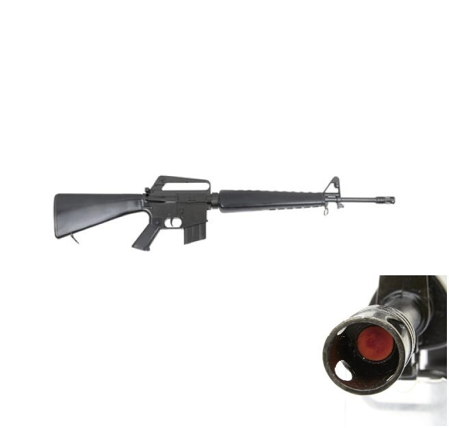 Denix M16 Non-Firing Replica Rifle from Vietnam Era, Actual Size, Metal Body