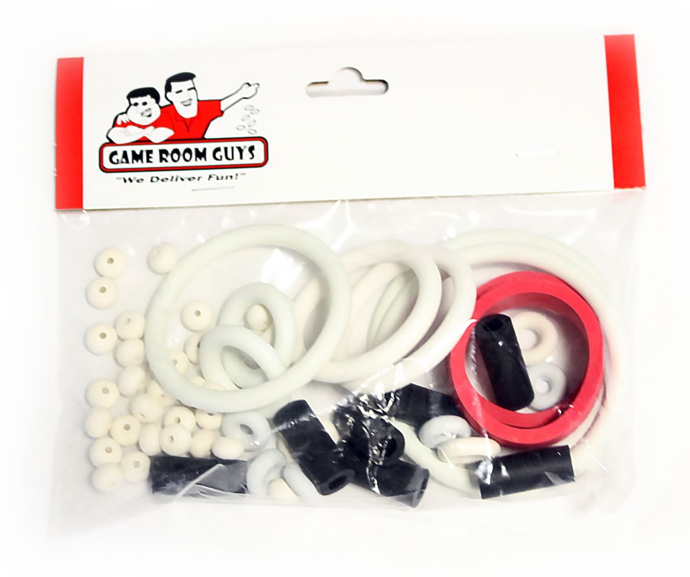 Sega X Files Pinball Machine Replacement Repair Rubber Ring Kit White