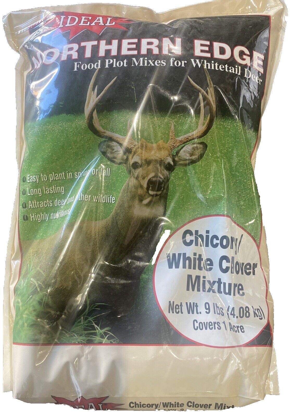 Ideal Northern Edge Chicory &  White Clover Seed Mixture  9lbs 9CHIC/WHITEMIX