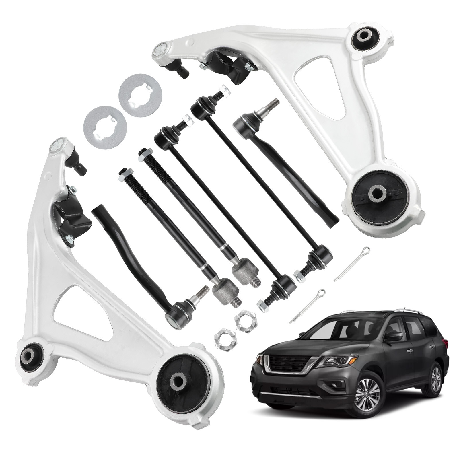 Front Lower Control Arms For Nissan Pathfinder 2014-2020 Infiniti QX60 JX35 2013