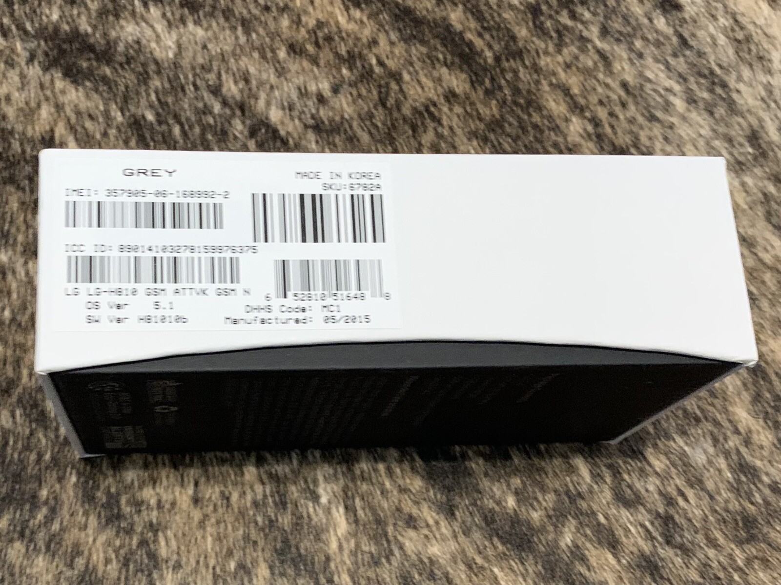 LG G4 OEM Box Only