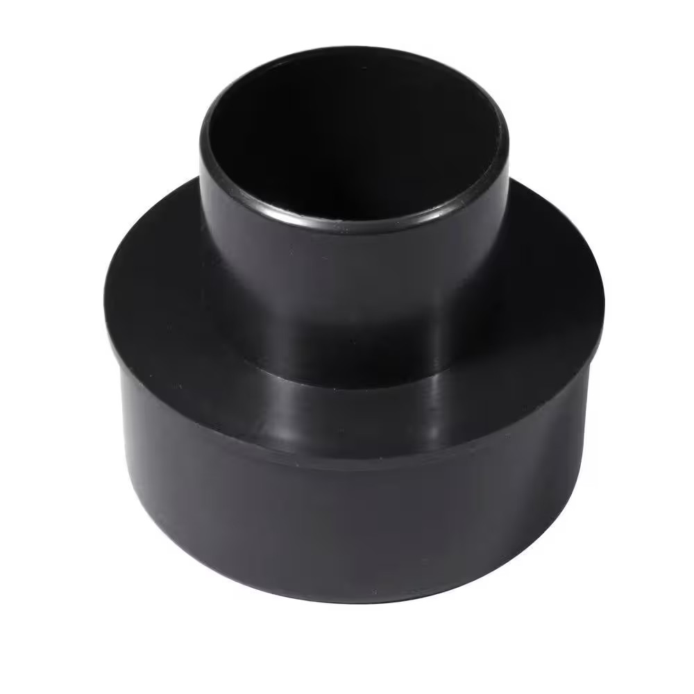 4 In. to 2-1/2 In. Hose Reducer for Dust Collection Systems