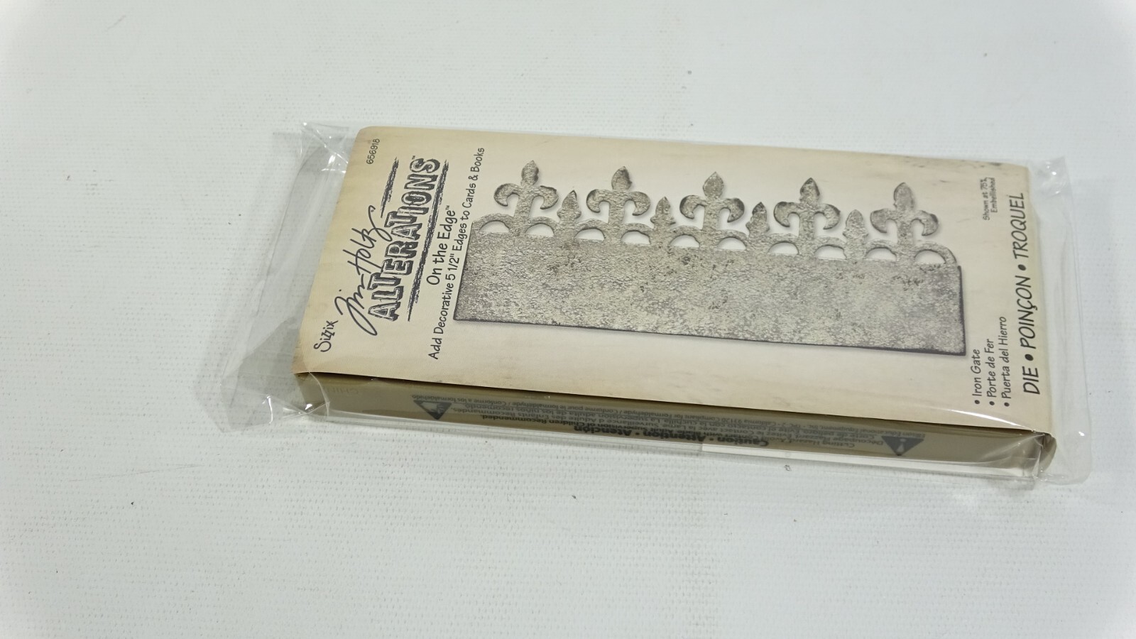 Tim Holtz Alterations On the Edge Iron Gate #656918 USED