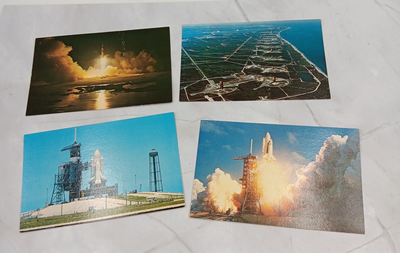 Postcards Kennedy Space Center Florida STS-2 Missile Row Apollo 17 Space Shuttle