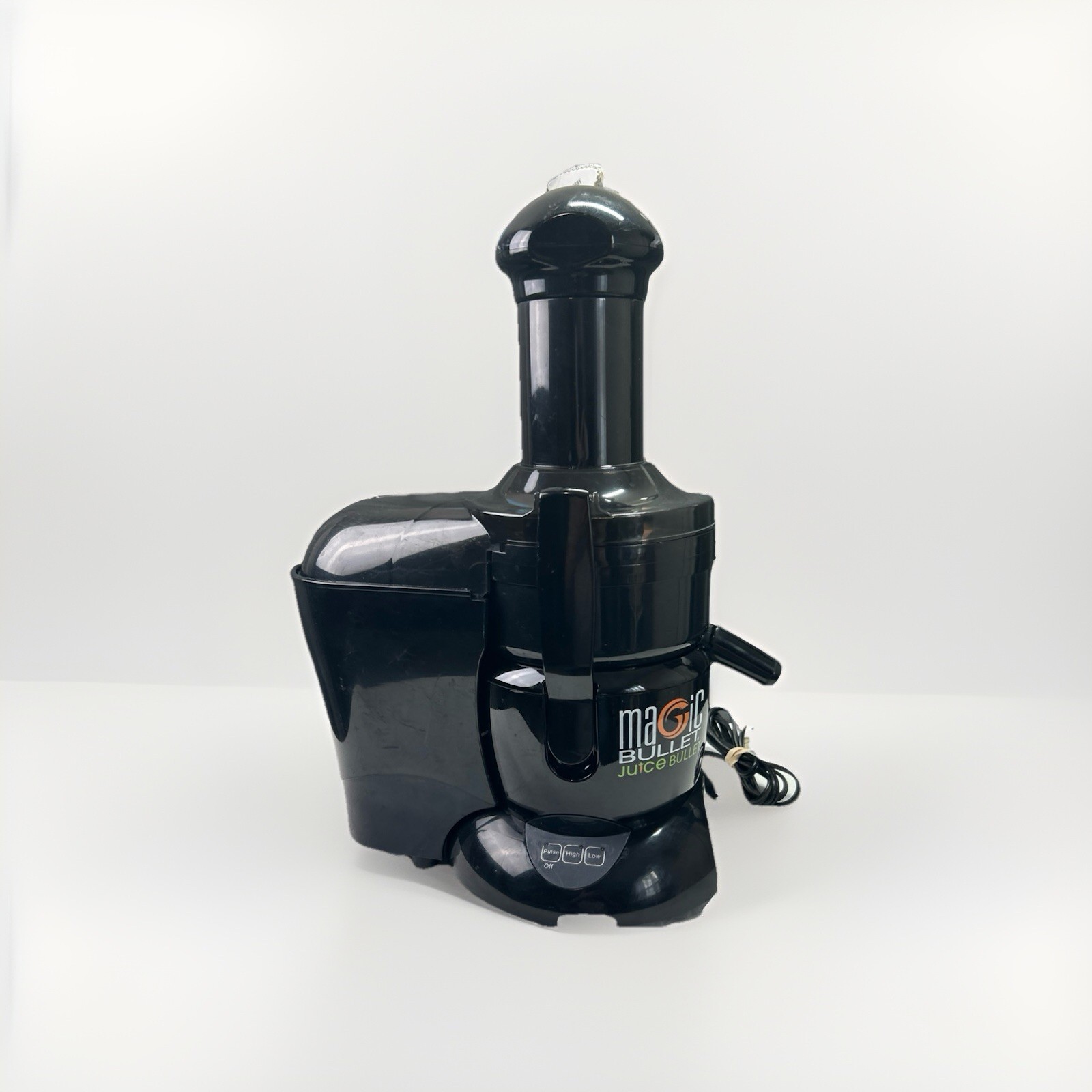 Magic Bullet Juicer Bullet BE-110 Black High Low Pulse Speeds Tested Works EUC