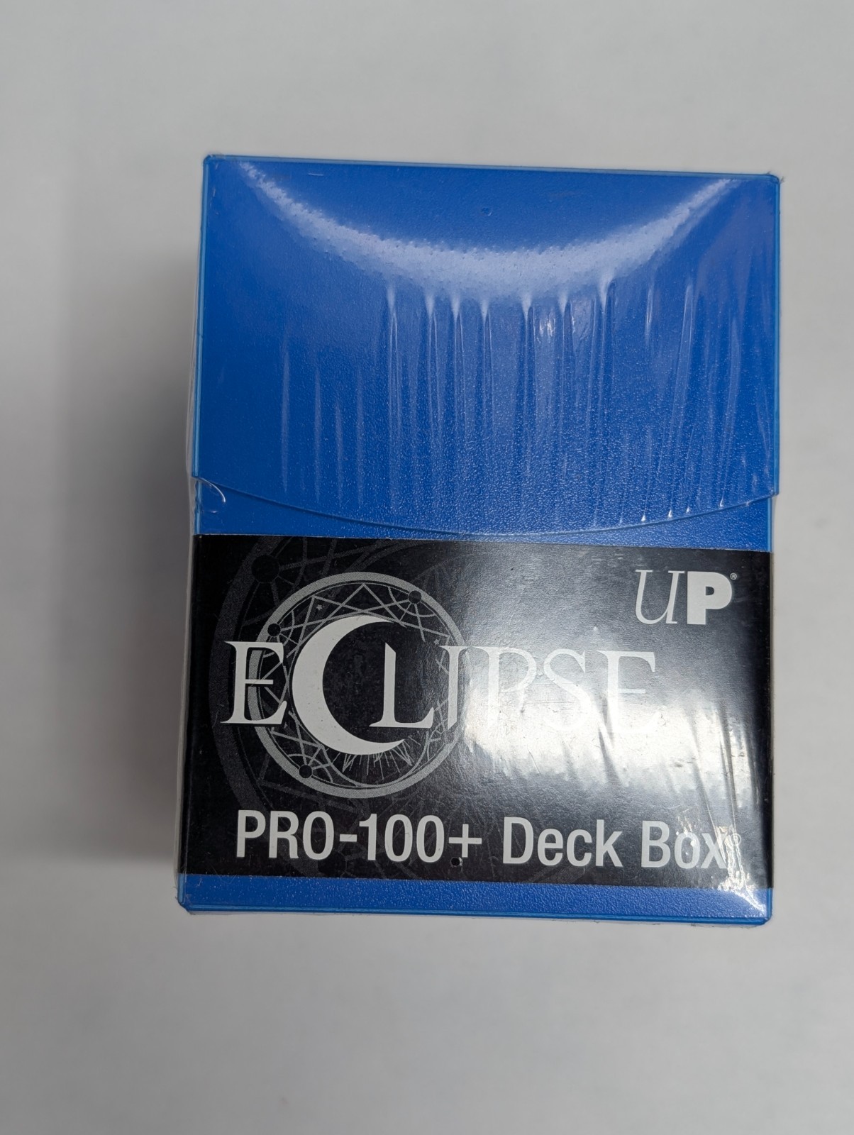 Ultra Pro Eclipse PRO 100+ Deck Box BLUE Locking Lid w/ 1 Card Divider