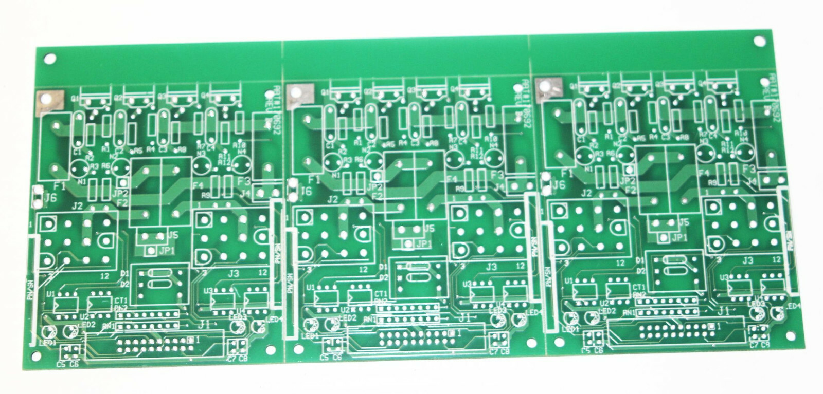 3x Lot - 170692 Rev B Furnace AC Prototype Green PCB Circuit Control Board HVAC