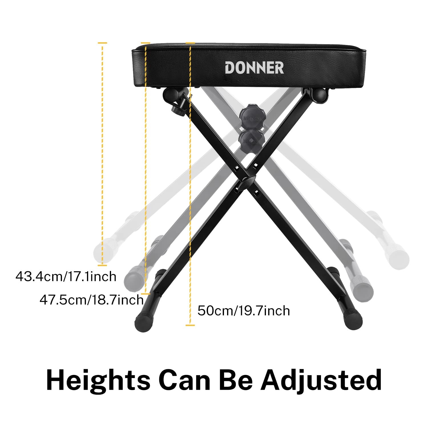 Donner DEP-20 Beginner Digital Piano + Bench Black