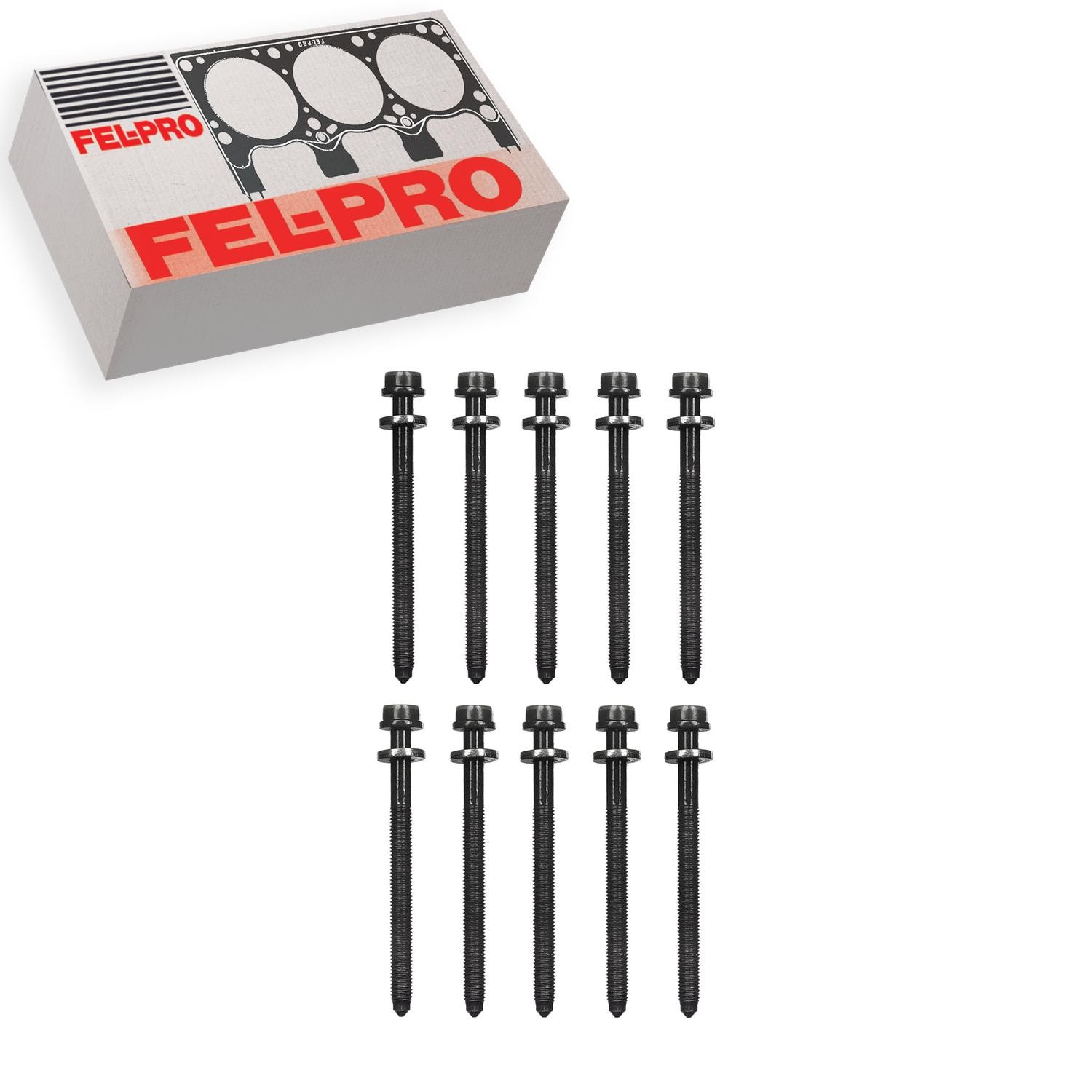 Fel-Pro Engine Cylinder Head Bolt Set For 1999-2006 Volkswagen Golf 2.0L L4