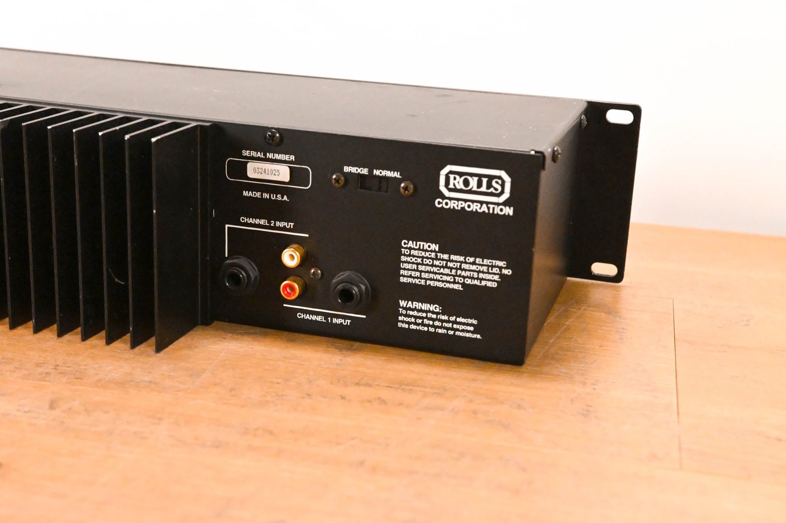 ROLLS RA2100b Two-Channel Power Amplifier CG010GF