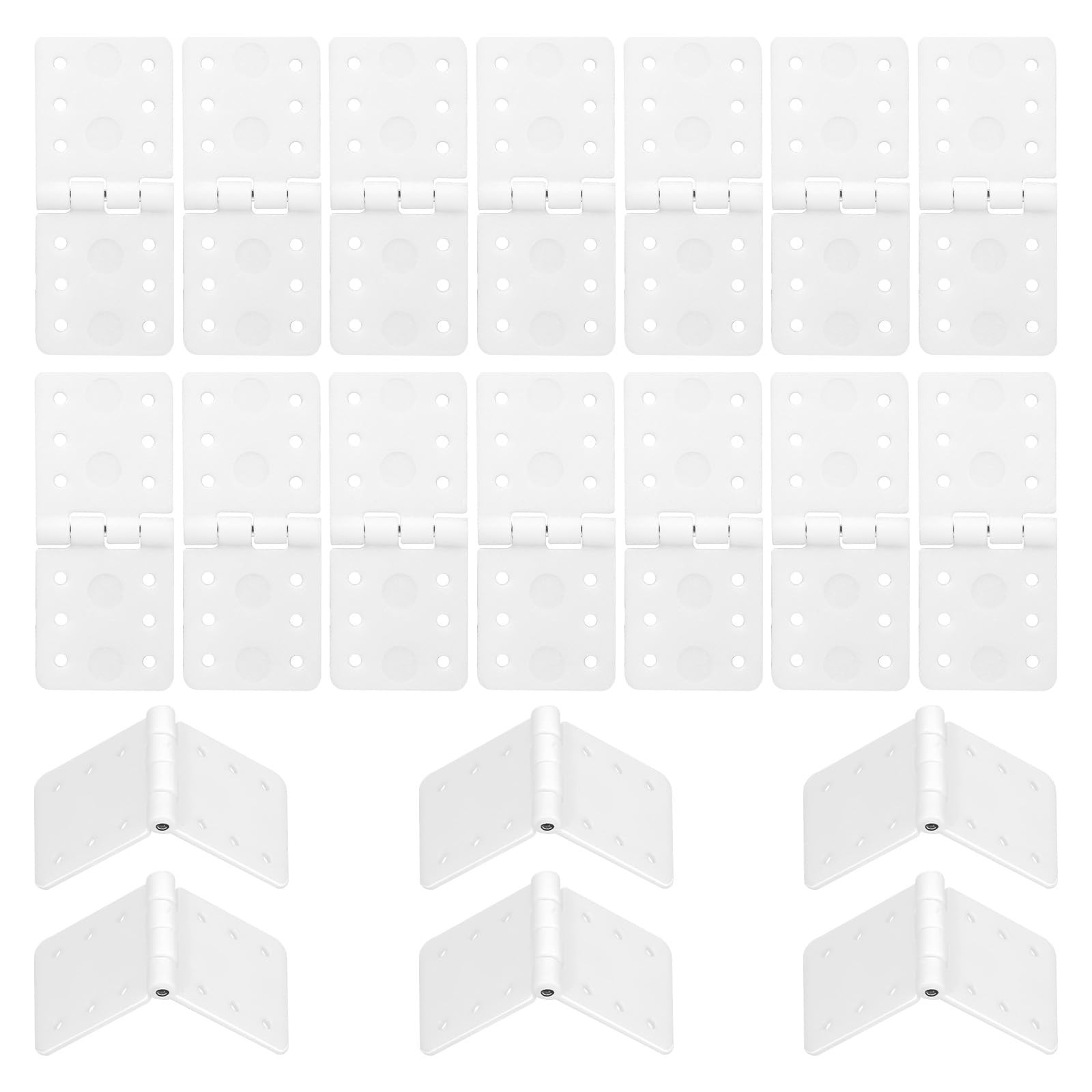 20 Pcs Nylon Hinges, Remote Control Aircraft Hinges RC Plane Parts for Fixing...