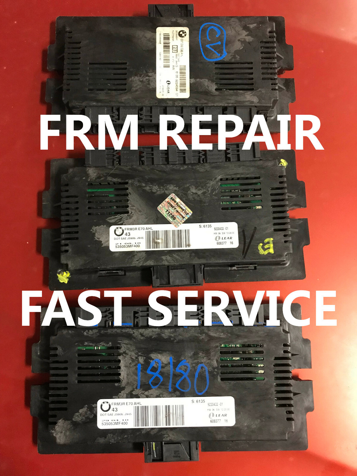 2007-14 BMW FRM3 Module Repair SERVICE RECOVERY FOOTWELL e90 x5 x6 335i 328i m3