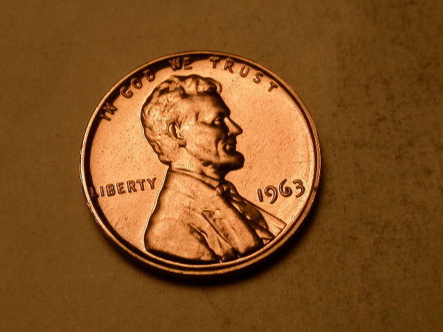 1963 Proof WDDR-067 Doubled Die Reverse Ch/Gem Proof Lincoln Cent