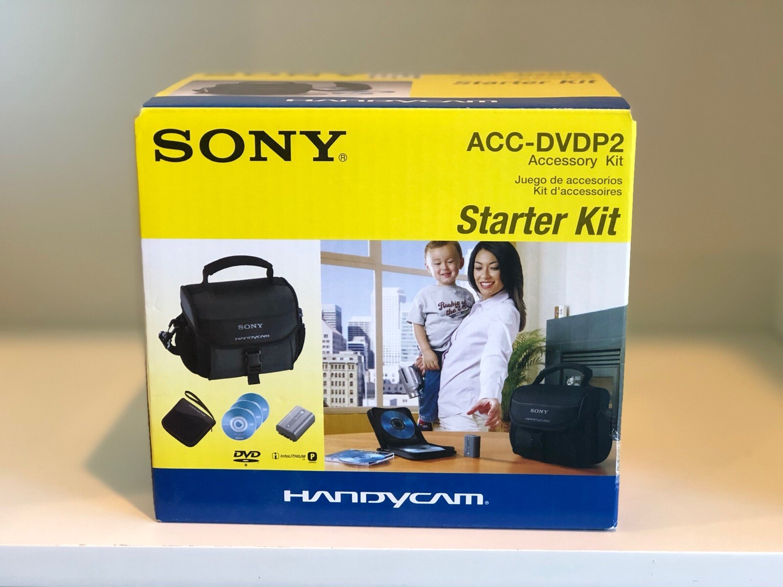 SONY ACC-DVDP2 Accessory Kit. Brand New In Box  Cases, New, Factory Sealed!