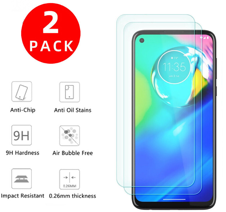 [2Pack] Tempered Glass Screen Protector for Motorola Moto G Power 2020