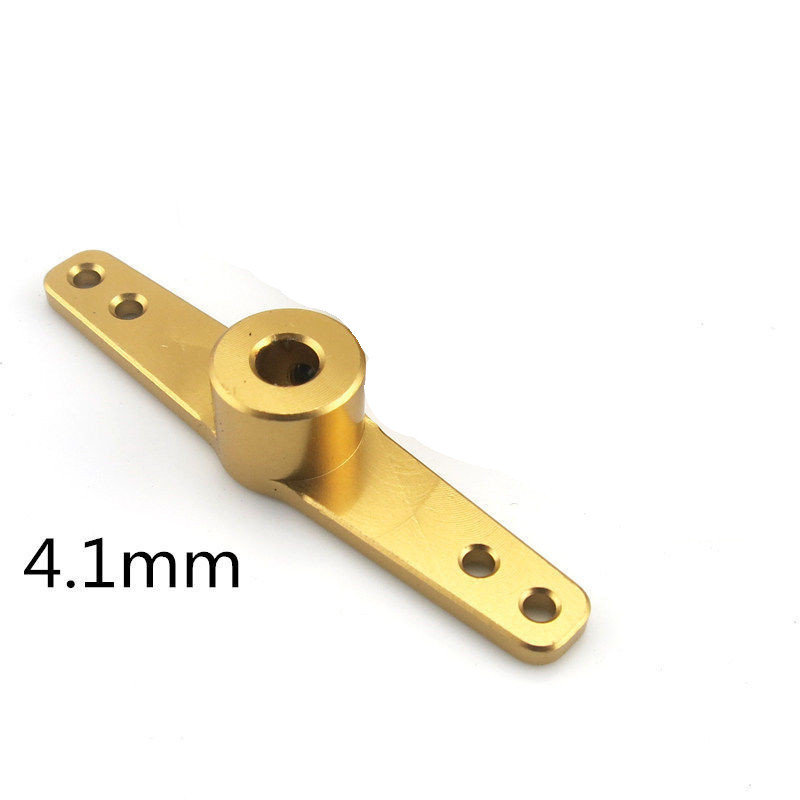 1PC Brass Two Way Servo Horn 4.1mm / 5.1mm for Servo RC Boat Car Airplane #1301